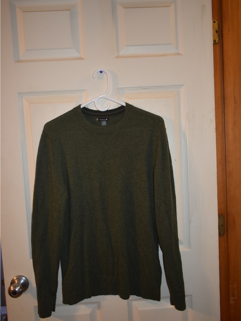 Smartwool Olive Green Knit Pullover